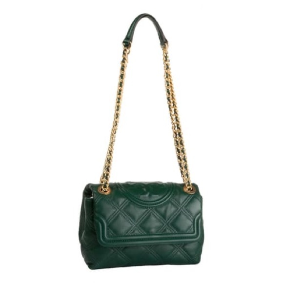 unbranded Handbags - 🌿 Green Faux Leather Quilted Handbag Medium Size, NIP